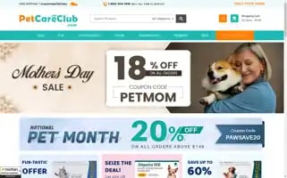 Petcareclub.com Screenshot 2024-05-13 09:07:11