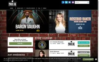 Punchlinecomedyclub.com Screenshot 2024-06-13 19:40:36
