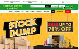Australianlightingandfans.com.au Screenshot 2024-05-08 15:23:53