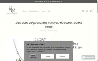 Michellerhodes.com Screenshot 2024-05-05 15:18:02