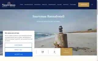 Saarehotell.ee Screenshot 2024-04-17 12:07:45
