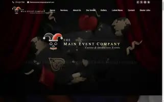 Themaineventcompany.com Screenshot 2024-05-16 21:06:24