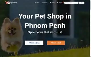 Spoilpets.store Screenshot 2024-05-23 10:20:32