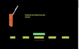 Puertasautomaticasdelfuerte.com Screenshot 2024-05-26 09:55:19