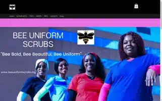 Beeuniformscrubs.org Screenshot 2024-04-26 15:18:13
