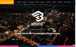 Comunidadfintech.org.bo Screenshot 2024-05-27 23:51:30
