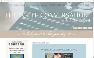 Thewriteconversation.blogspot.com Screenshot 2024-07-01 02:37:04