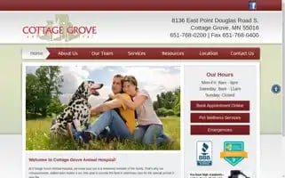 Cottagegroveanimalhospital.com Screenshot 2024-07-06 03:17:58