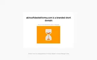 Akinsoftdestekformu.com Screenshot 2024-05-22 19:59:38