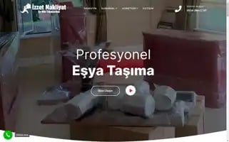 Izzetnakliyat.com.tr Screenshot 2024-07-03 12:27:35