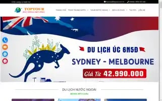 Toptourtravel.com.vn Screenshot 2024-04-25 13:08:31
