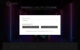 Wearespherex.com Screenshot 2024-07-02 00:26:26