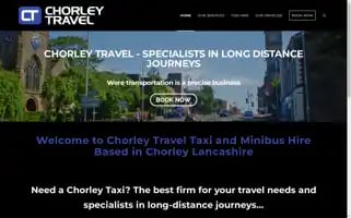 Chorleytravel.co.uk Screenshot 2024-04-17 15:20:20