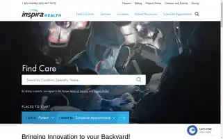 Inspirahealthnetwork.org Screenshot 2024-07-05 05:23:17