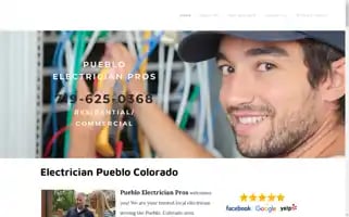 Puebloelectricianpro.com Screenshot 2024-07-06 10:52:27