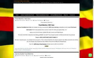 Uganda-fixedmatches.com Screenshot 2024-07-05 15:07:49