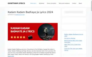 Gowthamlyrics.com Screenshot 2024-05-27 10:55:30