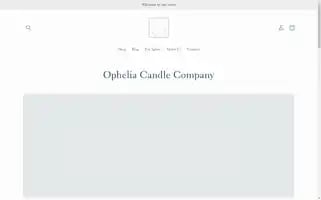 Opheliacandlecompany.com Screenshot 2024-04-27 12:20:12