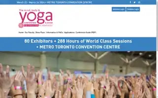 Theyogaconference.com Screenshot 2024-05-16 21:22:49