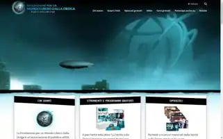 Noalladroga.it Screenshot 2024-07-06 09:15:30