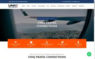 Uniqtravelconnections.com Screenshot 2024-04-17 04:12:31