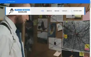 Rajdhanidetectivebangalore.com Screenshot 2024-05-28 12:02:10