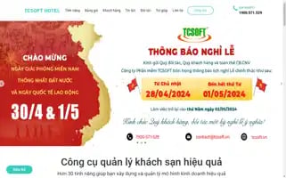 Tcsofthotel.com Screenshot 2024-04-26 10:05:58