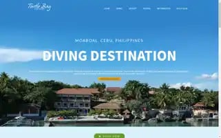 Turtlebaydiveresort.com Screenshot 2024-06-27 09:59:11