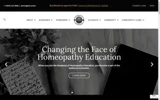 Academyofhomeopathyeducation.com Screenshot 2024-07-08 23:59:14