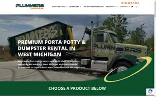 Plummersdisposal.com Screenshot 2024-06-12 09:49:27