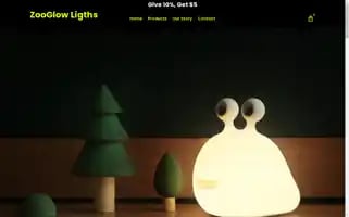 Zooglowlights.store Screenshot 2024-05-04 00:58:55