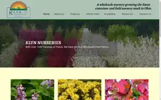 Klynnurseries.com Screenshot 2024-06-12 03:04:32