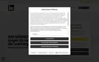 Idm-waermepumpe.at Screenshot 2024-05-21 20:13:40