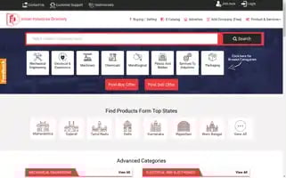 Indianindustriesdirectory.com Screenshot 2024-07-06 11:35:35