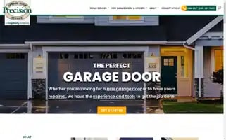 Precisiongaragedoorroanoke.com Screenshot 2024-07-06 18:33:41