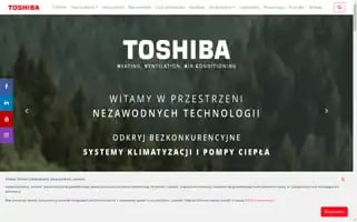 Toshiba-hvac.pl Screenshot 2024-07-07 04:23:16