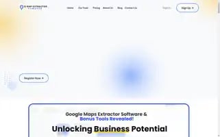 Gmapsextractorscraper.com Screenshot 2024-06-28 19:00:46