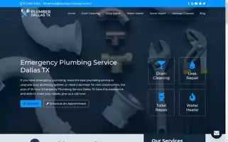 Plumberindallas-tx.com Screenshot 2024-06-14 02:55:08