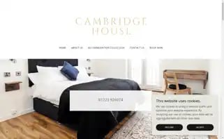 Cambridgehousehotel.co.uk Screenshot 2024-04-17 05:09:23