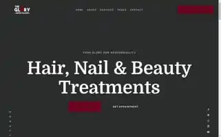 Gloryunisexsalon.com Screenshot 2024-05-20 04:21:20