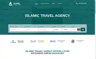 Islamictravelagency.co.uk Screenshot 2024-04-25 12:14:48