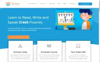 Thegreekonlineschool.com Screenshot 2024-06-14 05:20:33