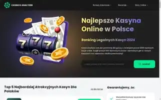Kasynoanalyzer.com Screenshot 2024-07-09 20:16:57