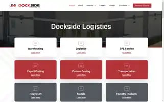 Docksidelogistics.com Screenshot 2024-07-06 01:51:37
