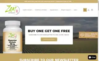 Zen-supplements.myshopify.com Screenshot 2024-05-04 03:22:59