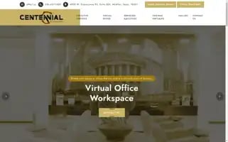 Centennialbusinesscenter.com Screenshot 2024-07-06 02:38:16