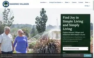 Masonicvillages.org Screenshot 2024-07-03 14:07:46