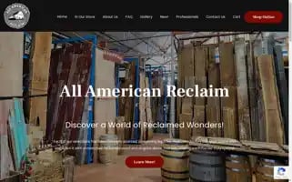 Allamericanreclaim.com Screenshot 2024-05-15 11:00:10