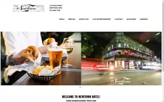 Newtownhotel.com.au Screenshot 2024-04-19 07:37:59
