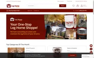 Loghomeshoppe.com Screenshot 2024-05-12 18:48:55